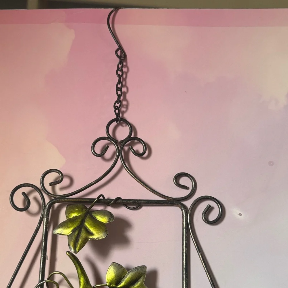 Decorative Fall/harvest Metal Wall Art with Pumpkins wind bell